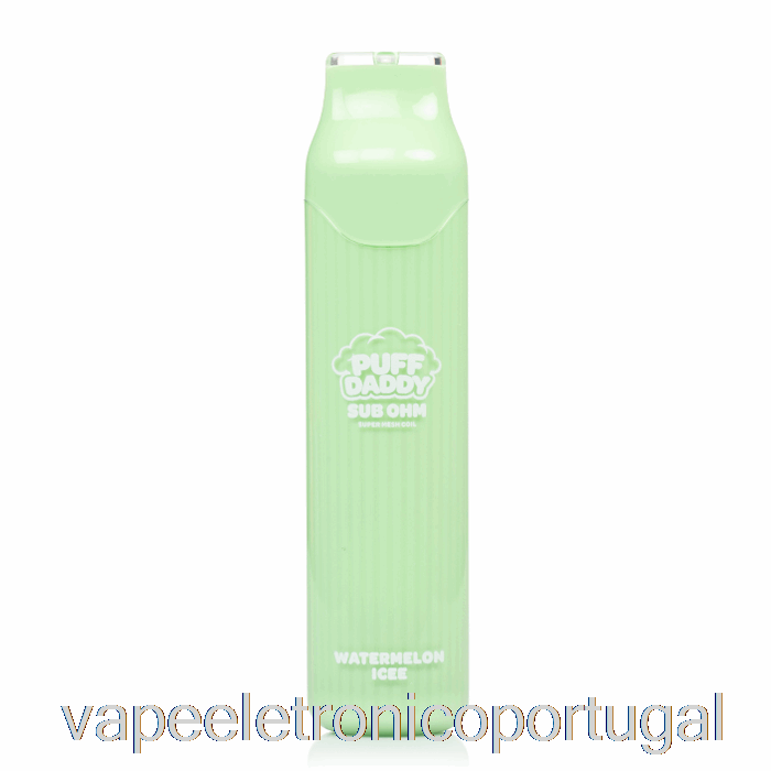 Vape Eletrônico Puff Daddy 6000 Descartável Melancia Icee